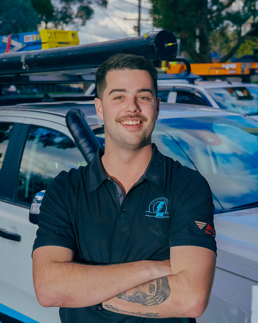 Josh Povey, founder of 22 Electrical Works
